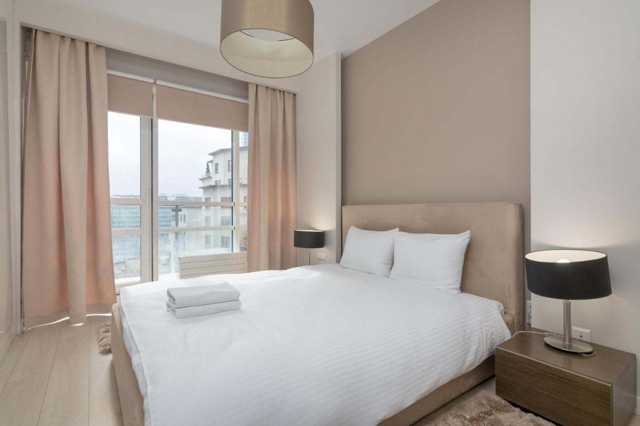 Grzybowska Platinum Apartment Tower A Warsaw Ngoại thất bức ảnh